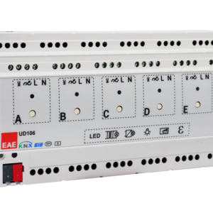 Module variateur KNX UD106 EAE 6 canaux rail DIN