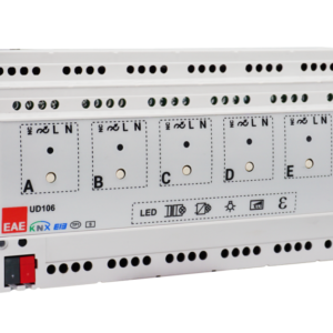 Module variateur KNX UD106 EAE 6 canaux rail DIN