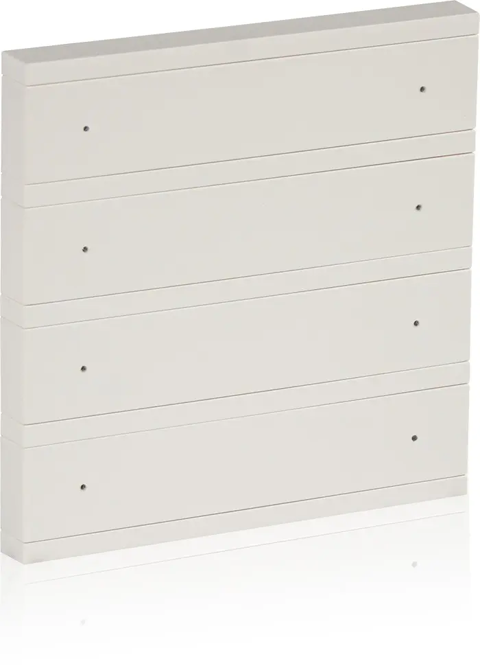 Commande Domotique KNX 8 boutons Blanche