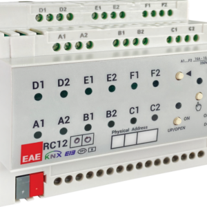 Actionneur KNX RCU1200 EAE 12 sorties 16 A rail DIN