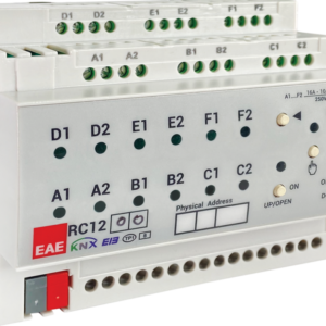 Actionneur KNX RCU1200 EAE 12 sorties 16 A rail DIN
