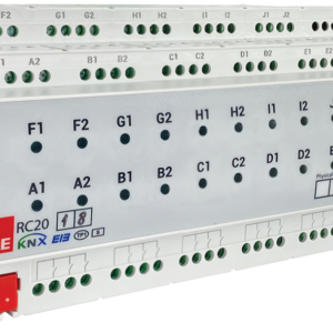 Actionneur KNX RCU2018 EAE 20 sorties 18 entrées rail DIN