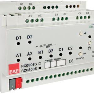 Actionneur KNX RCU0800S EAE 8 sorties 16 A rail DIN