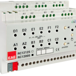 Actionneur KNX RCU1200S EAE 12 sorties 16 A rail DIN