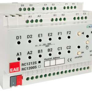 Actionneur KNX RCU1212S EAE 12 sorties 16 A 12 entrées rail DIN